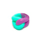 Bicolor Funny Pettee Ring