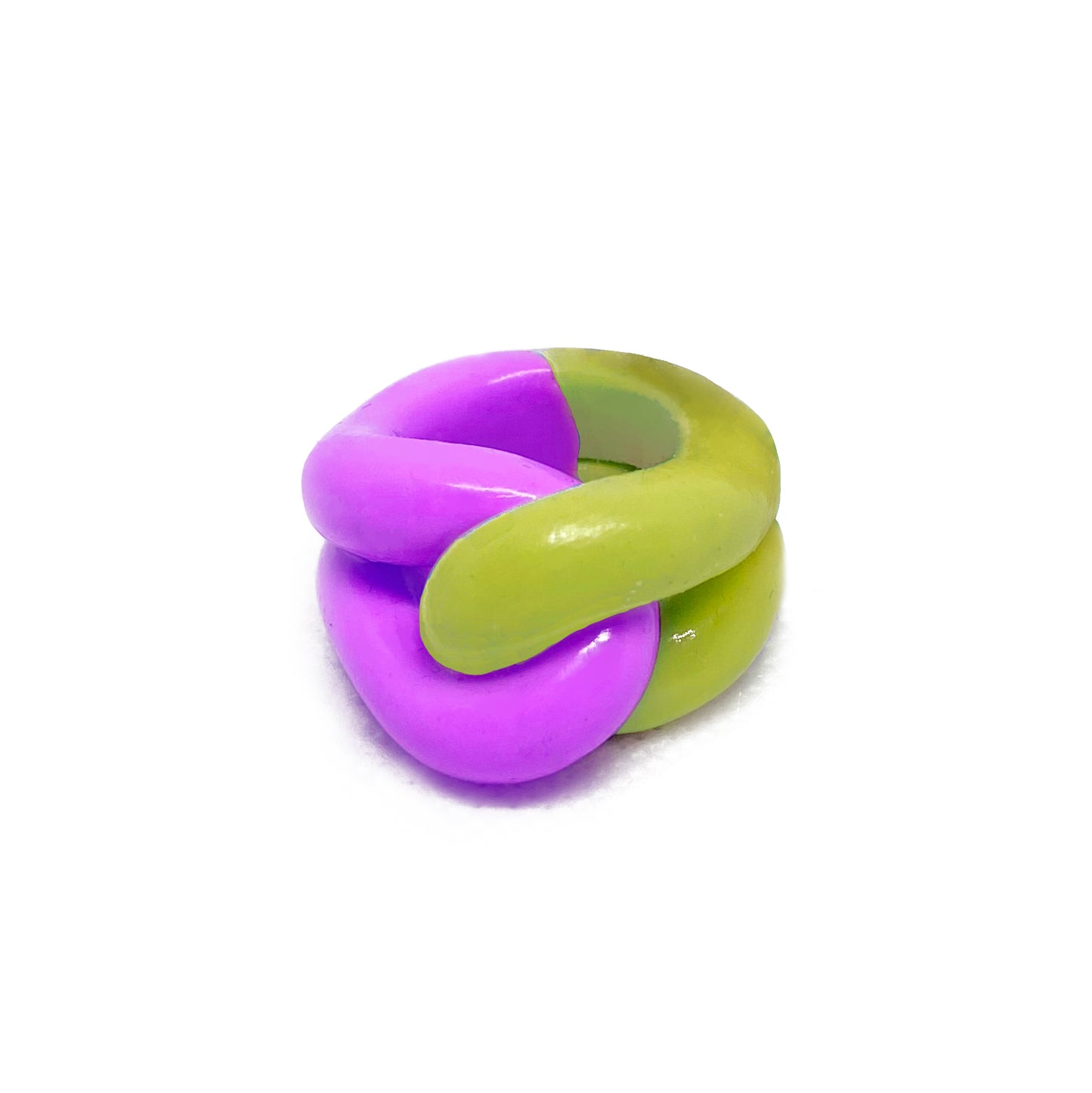 Bicolor Funny Pettee Ring